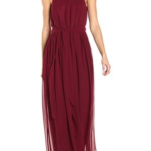 Donna Morgan Bridesmaid Dress Wine